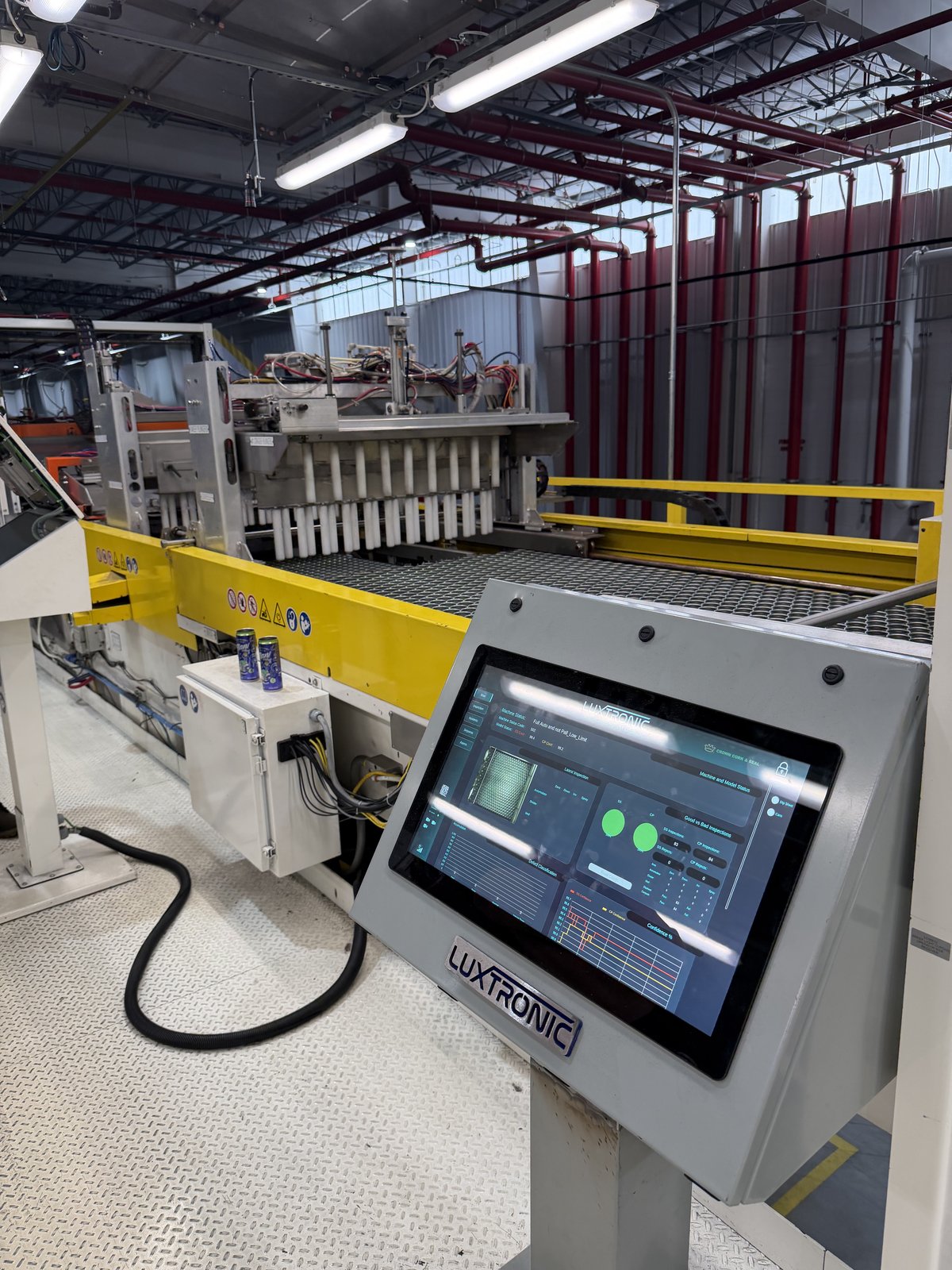 HMI and production line integration